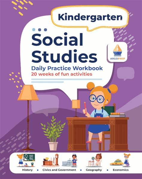 Kindergarten Social Studies Daily Practice Workbook Argoprep