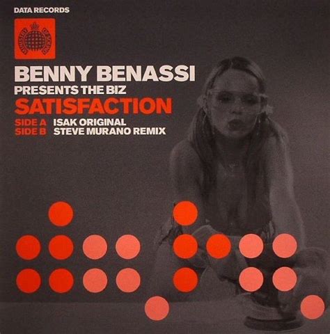 Benny Benassi Presents The Biz Satisfaction 12 Data58t Data Records