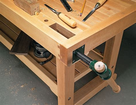Traditional Workbench Woodworking Project Woodsmith Plans