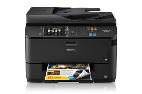 Epson Workforce Pro Wf 4730 Wireless All In One Printer Black San