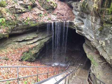 Entrance To One Of The Caves At Mammoth Cave National Park In Kentucky