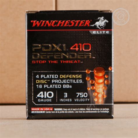 410 bore ammo 10 rounds of winchester pdx1 defender 3 4dd at