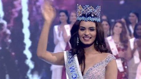 Miss world 2017's third anniversary. 17 Years after Priyanka Chopra, Haryana's Manushi Chhillar ...