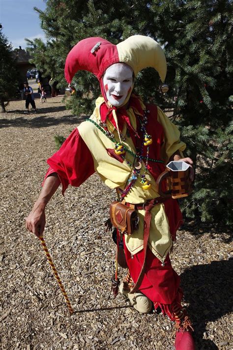 Red And Yellow Jester Renaissance Jester Medieval Jester Renaissance