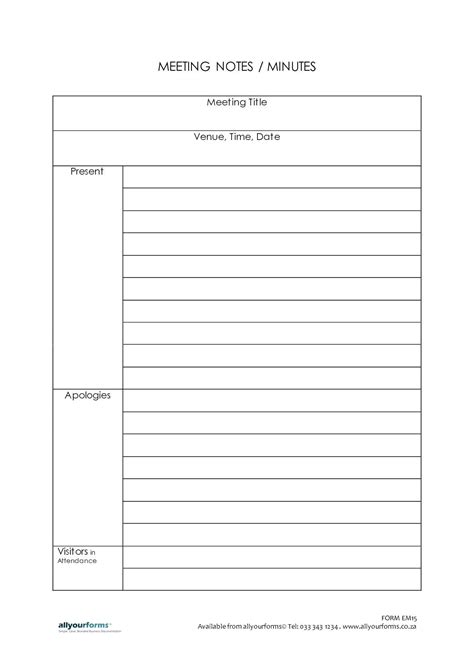 Outline Notes Template Intended For Note Taking