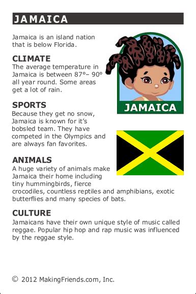 facts  jamaica makingfriendsmakingfriends