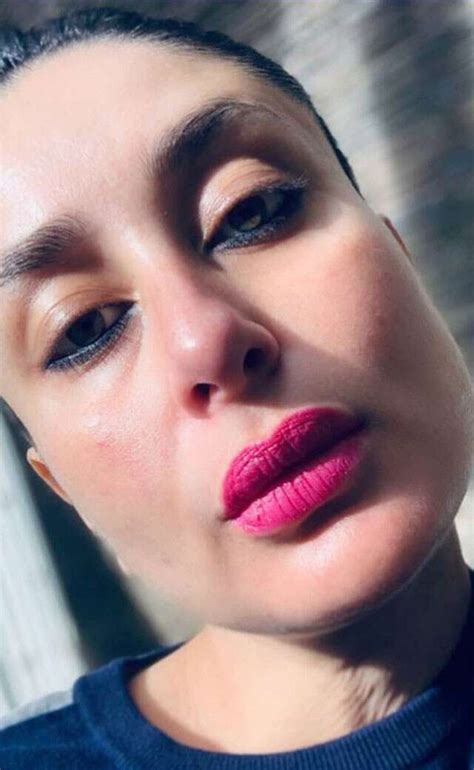 Kareena Kapoor Khan Shows Off Her Pink Lips