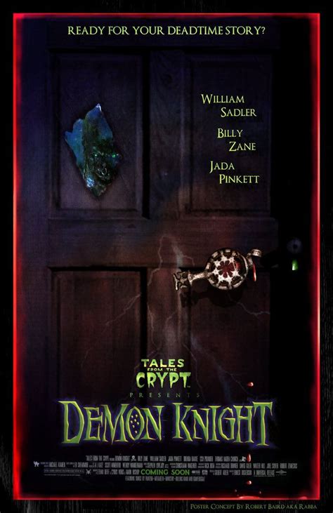 Demon Knight Poster By Mr Rabba Tales From The Crypt Horror Movie Posters Horror