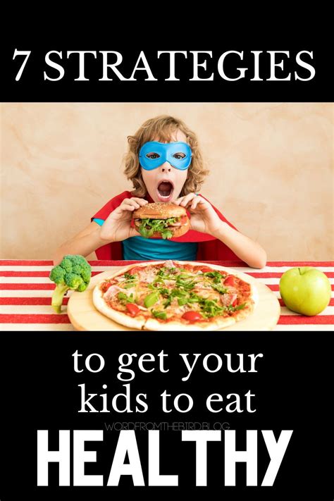 Teach Your Kids How To Eat Healthy With These 7 Strategies Word From