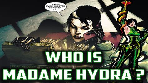 History And Origin Of Marvels Madame Hydra Contessa Valentina Elisa