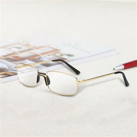 Bifocal Reading Glasses High Quality Metal Full Frame Men Eyeglasses Unbranded 1 00 Walmart