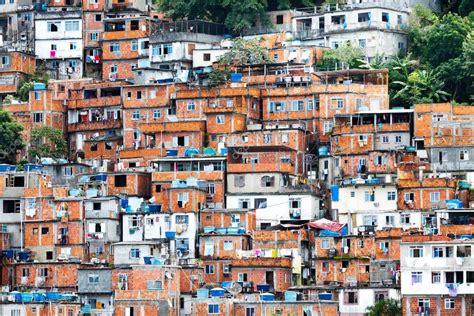 Favela Brazilian Slum In Rio De Janeiro Stock Photo By ©thakala 39566089
