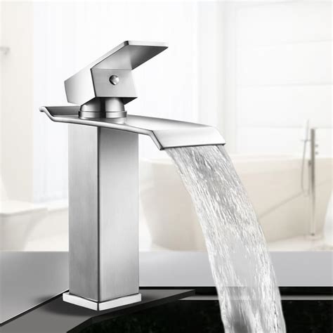 Enjoy free shipping on most stuff, even big stuff. stainless steel waterfall faucet bathroom-304# Stainless ...