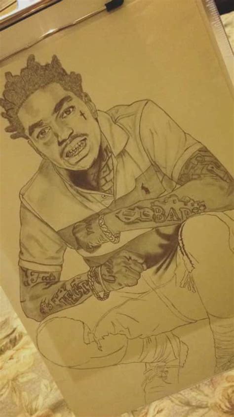 Kodak Black Coloring Page