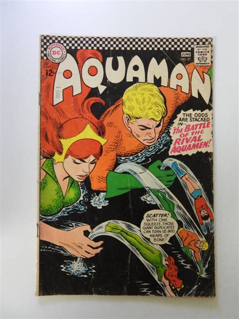 Aquaman 27 1966 Gd Condition Comic Books Silver Age Dc Comics