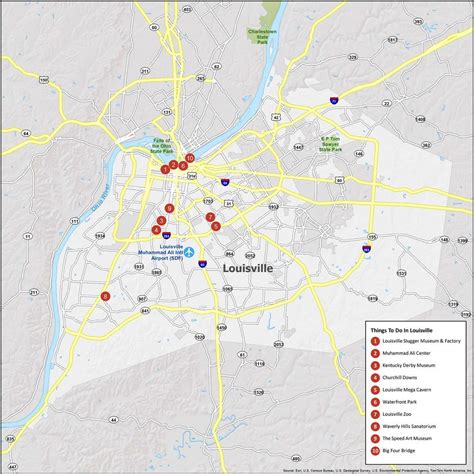 Map Of Louisville Ky Gis Geography