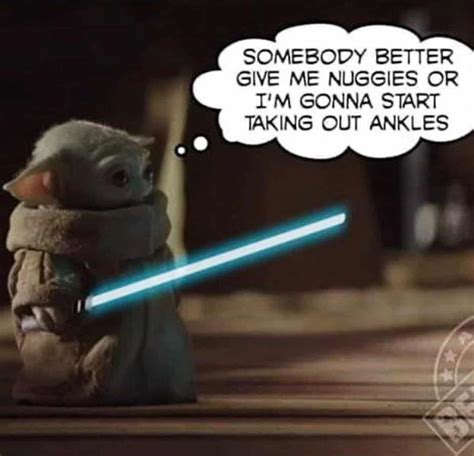 Baby Yoda Memes Chicky Nuggies