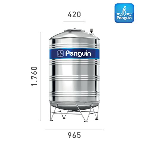 Tangki air dan kimia serta frp roof tank. Jual Tangki air or torent air stainless steel PENGUIN TBSK ...