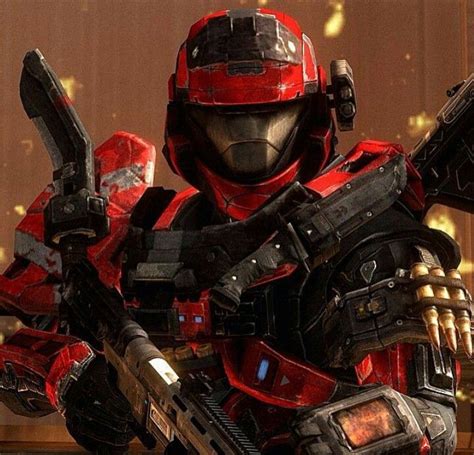Red Master Chief Halo Armor Halo Reach Master Chief Red Universe