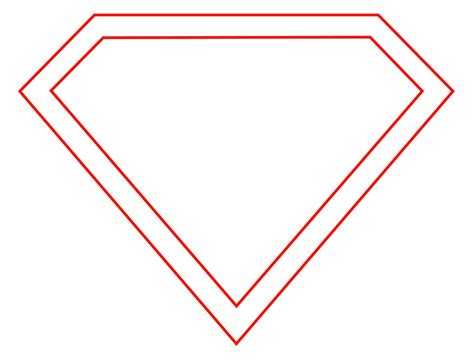 Free Empty Superman Logo Download Free Clip Art Free Clip Intended