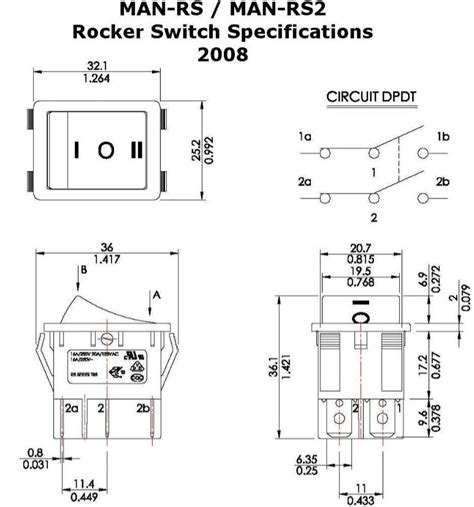 Rocker Switches For Linear Actuators Momentary And Sustaining