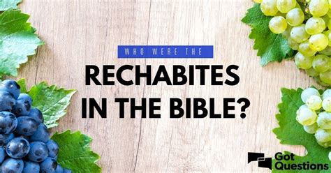 Who Were The Rechabites In The Bible