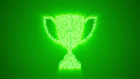Numbers And Symbols Form A Trophy Cup Icon Green Tint More Symbols