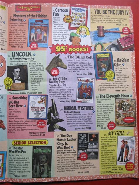 Pin by CharKy on Bookshelf | Scholastic book, Book club flyer, Scholastic