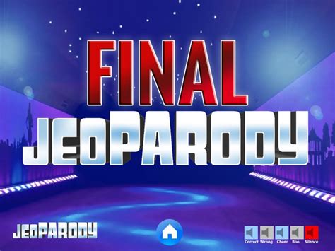 Jeopardy Powerpoint Game Template Youth Downloadsyouth Within Trivia