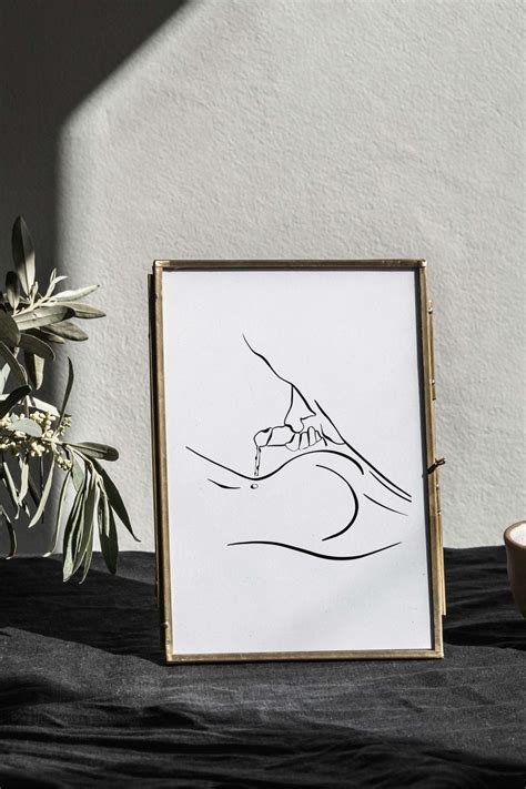 Erotic Nudity Penis Art Nude Line Drawing Erotic Male Art Etsy Ireland