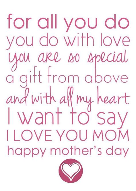Happy Mother Day Quotes Mothers Day Poems Birthday Quotes For Daughter
