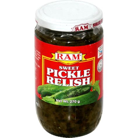 Ram Sweet Pickle Relish 270g Canned Fruits And Vegetables Walter Mart