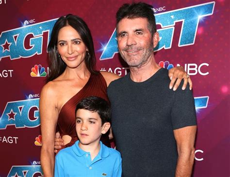Simon Cowell And Son Eric At Americas Got Talent Finale Photo