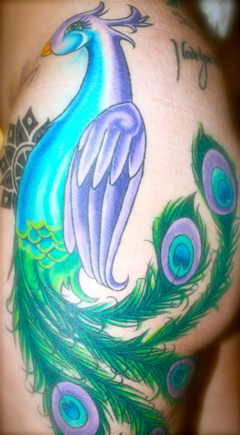 My Hip Peacock What Tattoo Pinterest