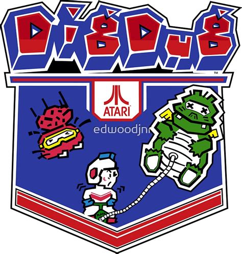 Dig Dug Stickers Redbubble