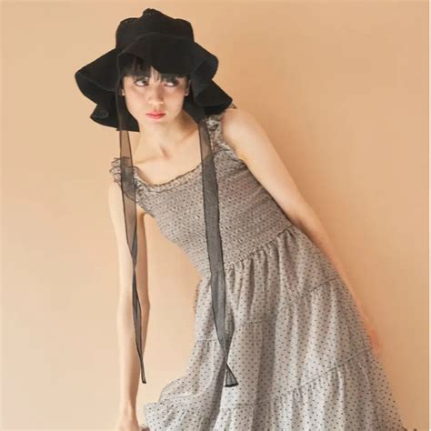 Ballerina Dot Tulle One Piece Gray For You Co Jp