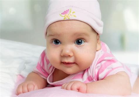 281 Adorable 3 Month Old Baby Girl Portrait Stock Photos Free