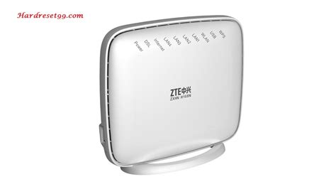 The majority of zte routers have a default username of admin, a default password of admin, and the zxhn h118na v2.3 zxhn h118na v2.3 default factory settings. ZTE H369A Router - How to Factory Reset