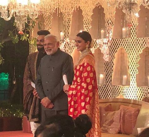 Virat Kohli And Anushka Sharmas Lavish Wedding Reception In Delhi See
