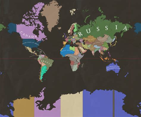Kaiserreich World Map