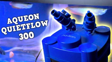 Aqueon Quietflow 300 Canister Filter Unboxing Set Up And Review Youtube
