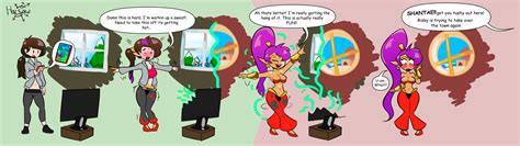 Belly Dance Instruction Shantae Tf By Hacssaw On Deviantart