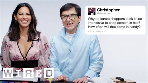 Jackie Chan And Olivia Munn Answer Martial Arts Questions From Twitter