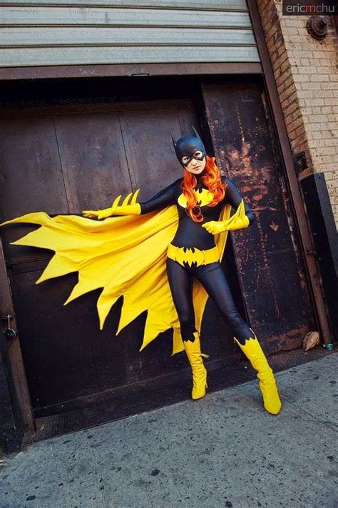 Classic Looking Black And Yellow Bat Girl Cosplays Batwoman Costume Batgirl Cosplay Batgirl