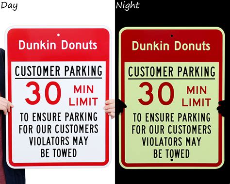 Time Limit Parking Signs – Buy Parking Signs with Custom message