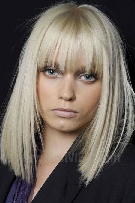 15 Modern Medium Length Haircuts With Bangs Layers For Thick Hair