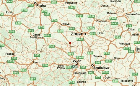 Znojmo Location Guide