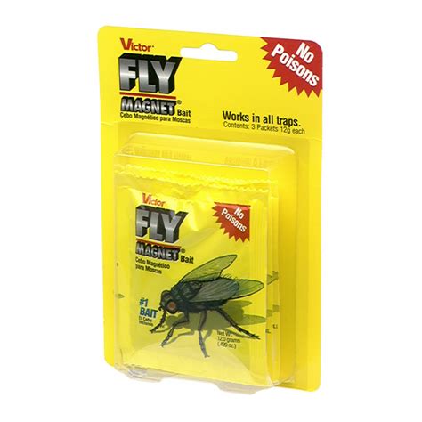 Victor Fly Magnet Replacement Bait Model M383 For M382 Fly Trap 12 Grams 3 Pack