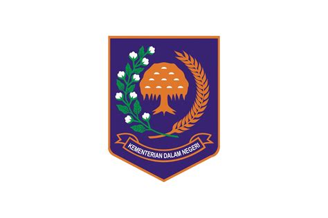 Keamanan dan ketertiban umum, untuk menjaga, memelihara dan meningkatkan keamanan dan ketertiban umum terhadap ancaman apa pun; Kementerian Dalam Negeri Logo