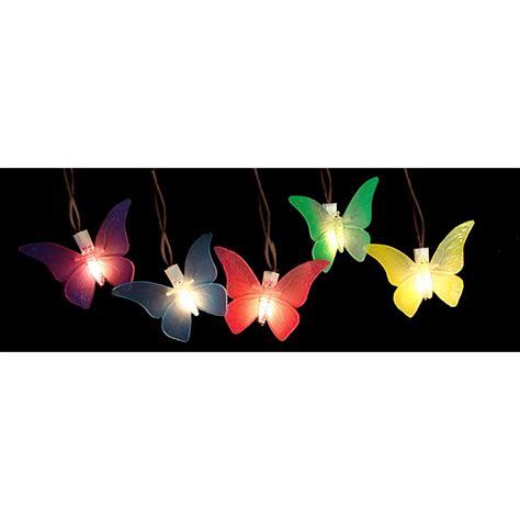 Shop for battery operated night lights in night lights. Sienna 10-Light Multi-Color Battery Operated Butterfly ...